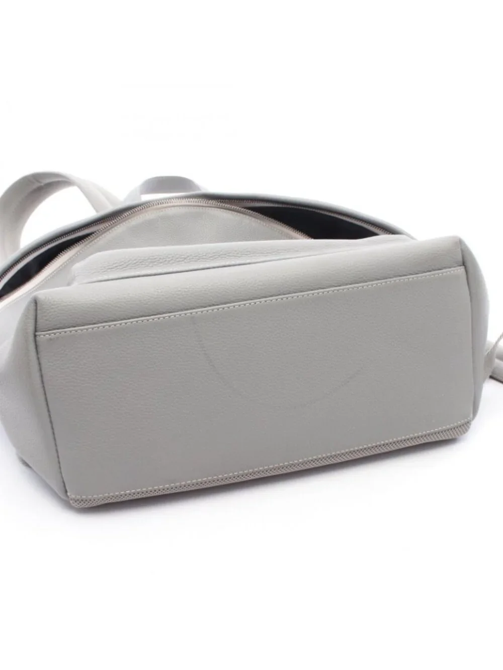 Dior Backpack Rider Gray White Leather